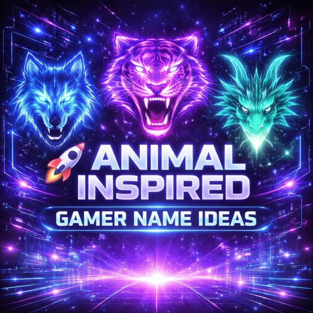 .🐺 Animal Inspired Gamer Name Ideas