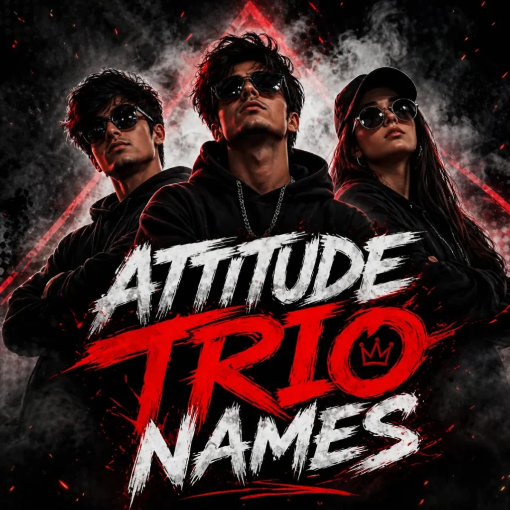 😈 Best Nicknames for Groups of 3 Attitude Trio Names