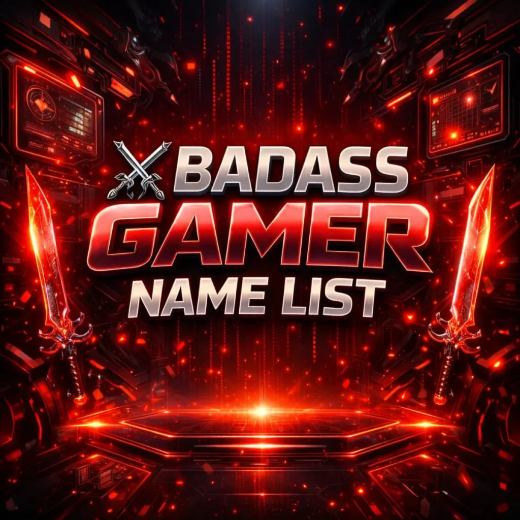 ⚔️ Badass Gamer Name List 