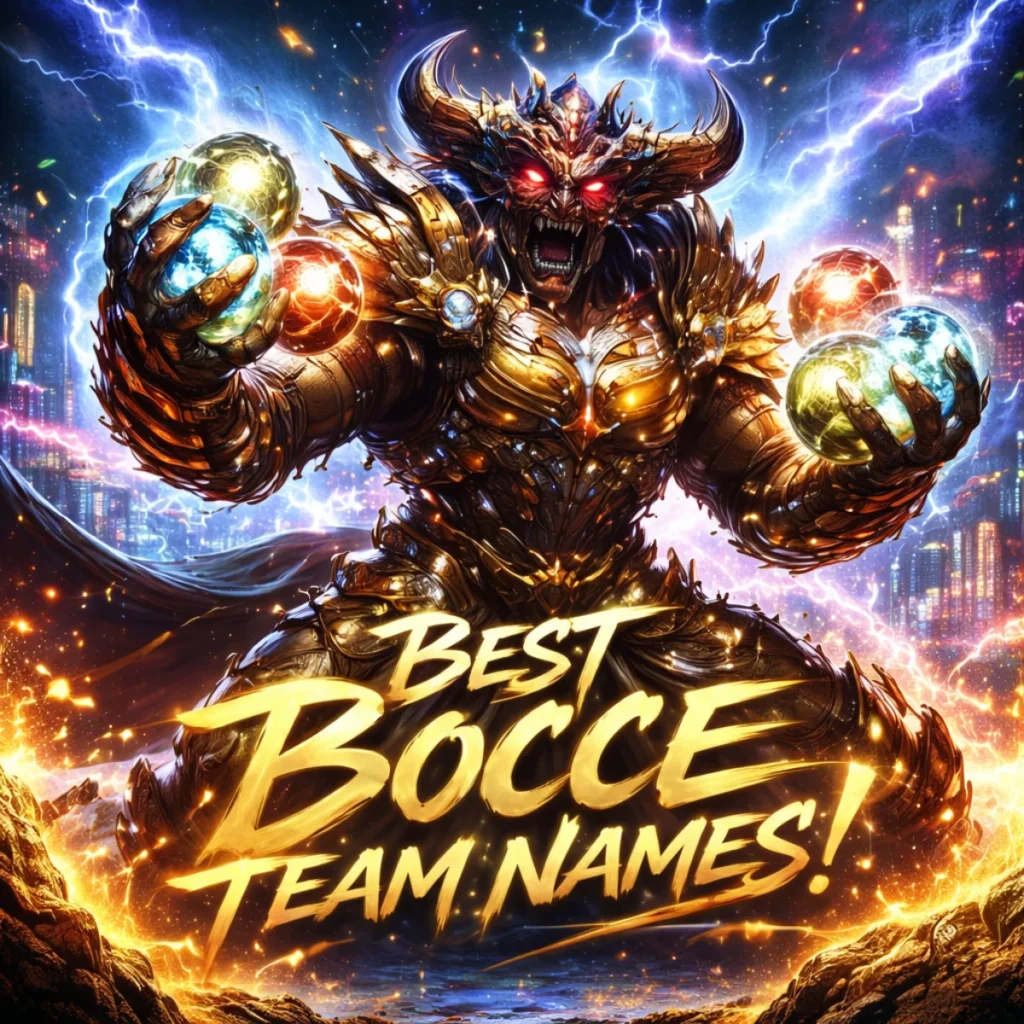  Best Bocce Team Names