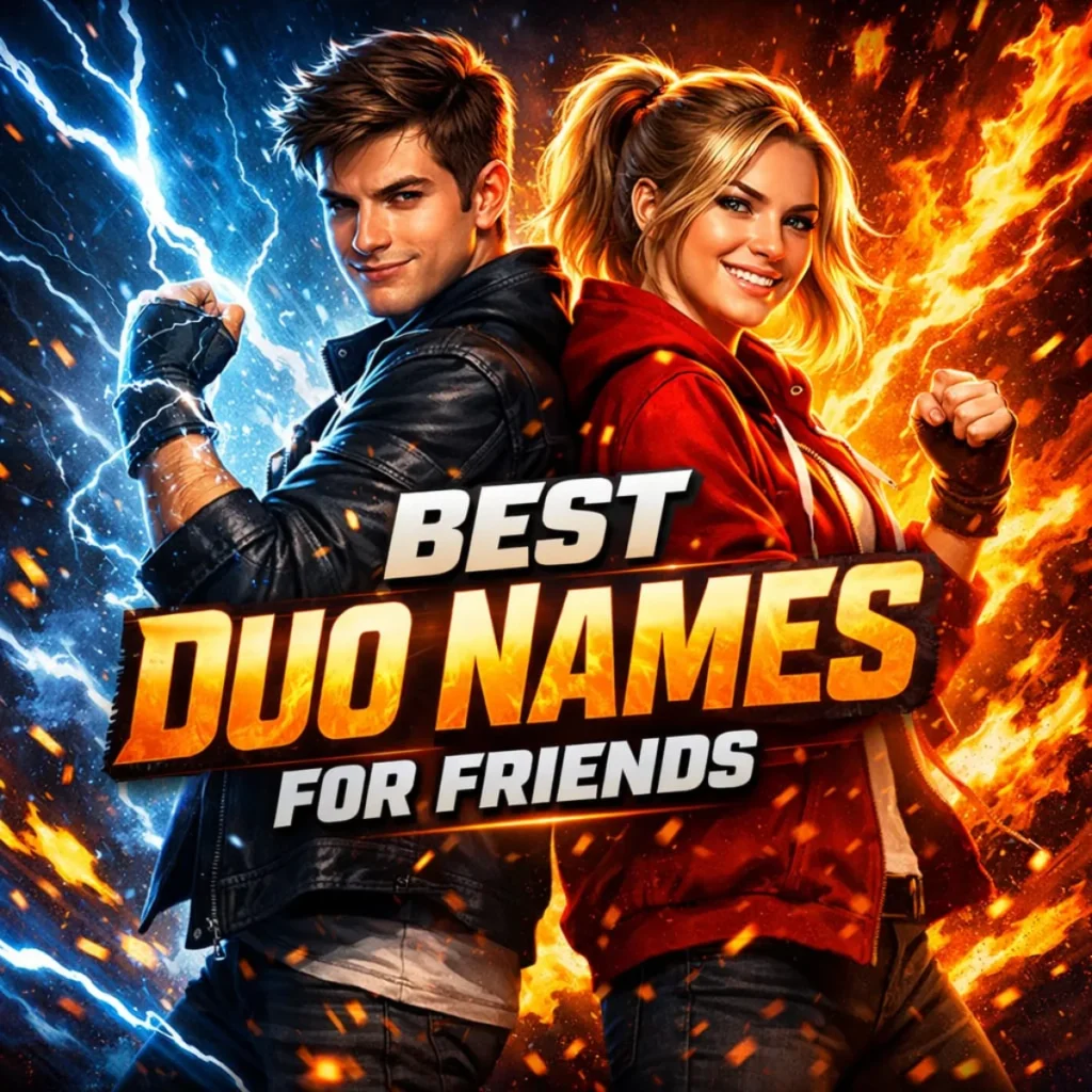 🔥 Best Duo Names for Friends
