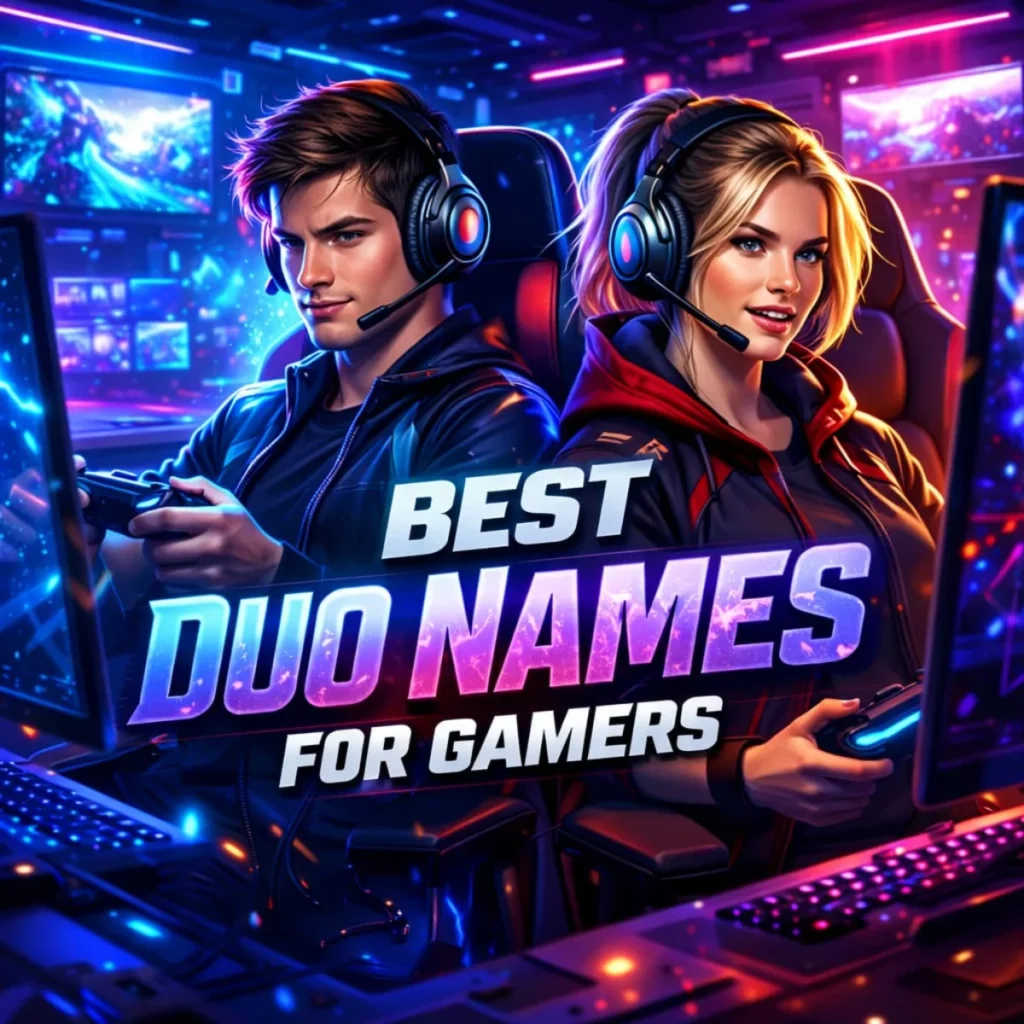 🎮Best Duo Names for Gamers