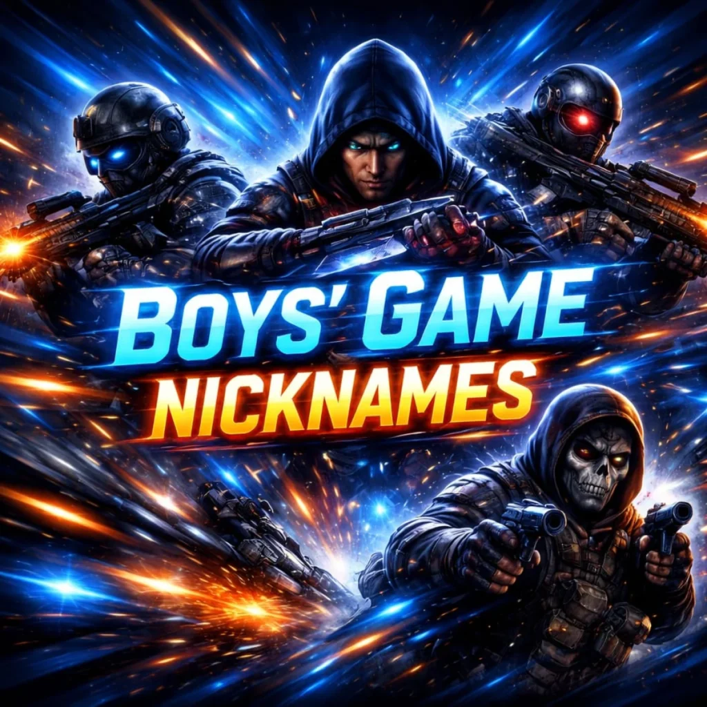 Boys’ Game Nicknames