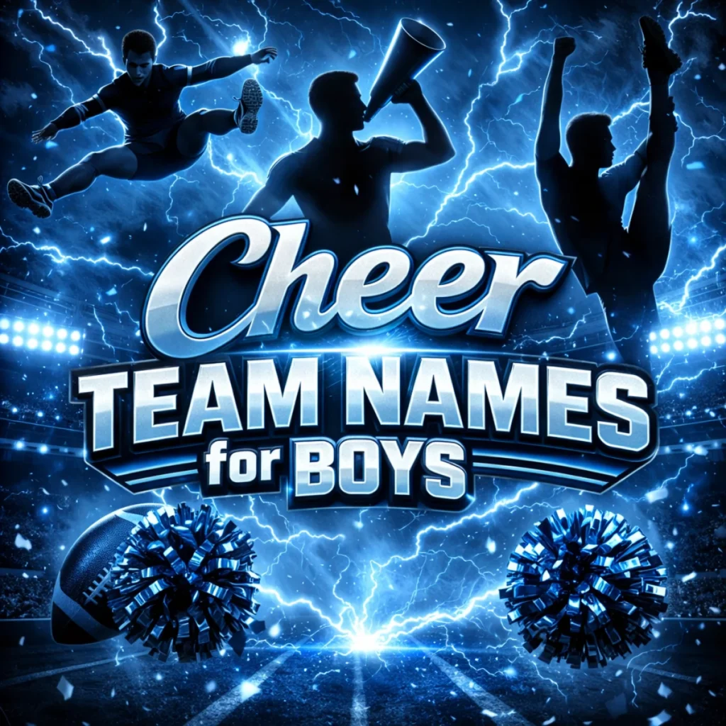 Cheer Team Names for Boys
