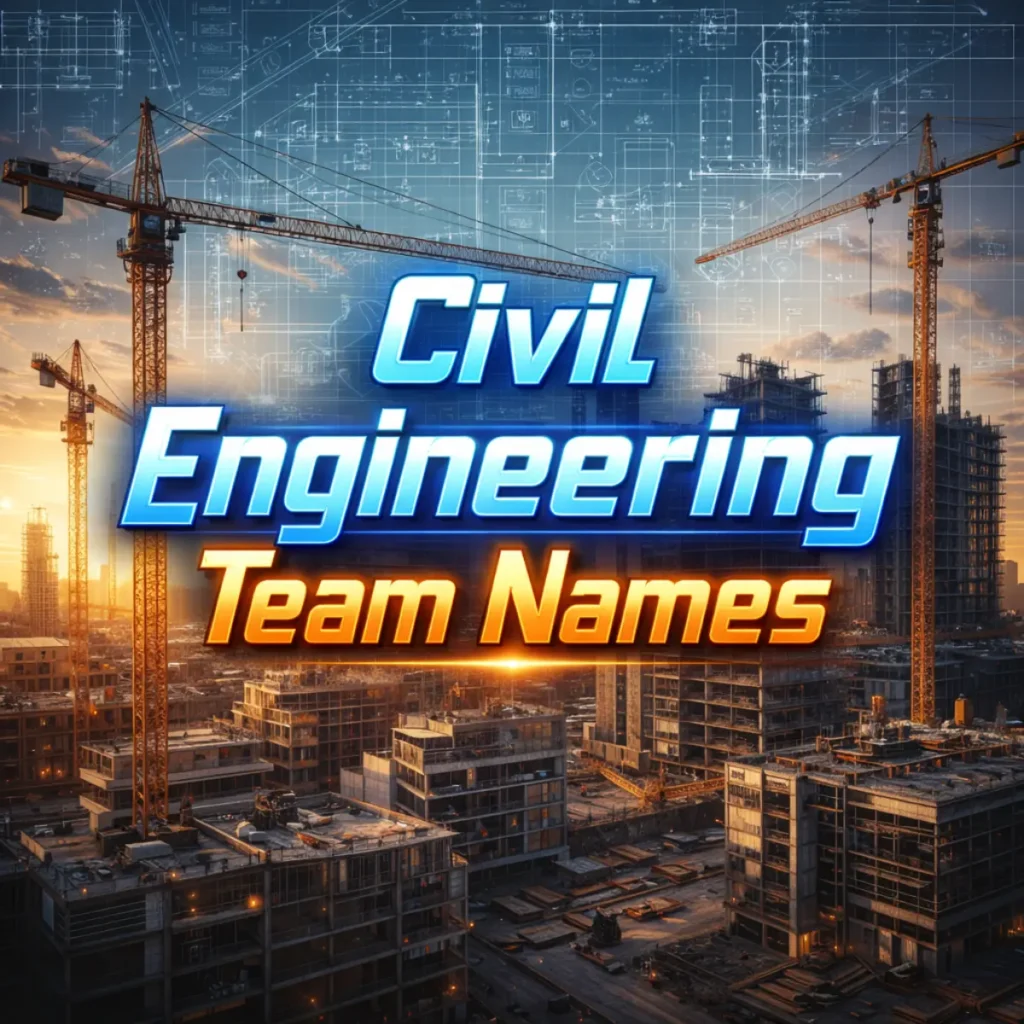 Civil Engineering Team Names
