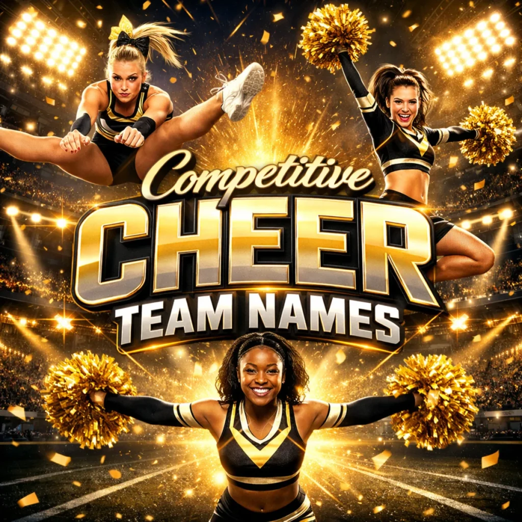 Competitive Cheer Team Names