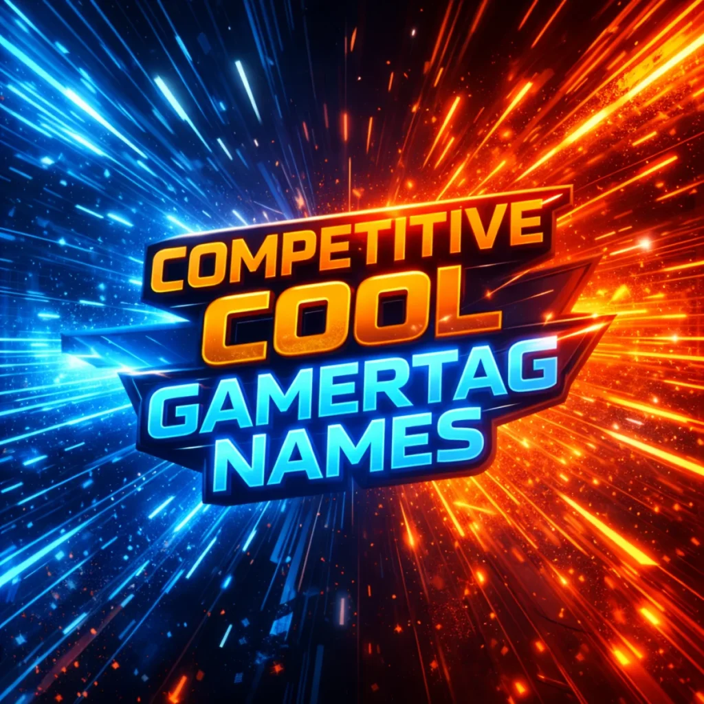 Competitive Cool Gamertag Names