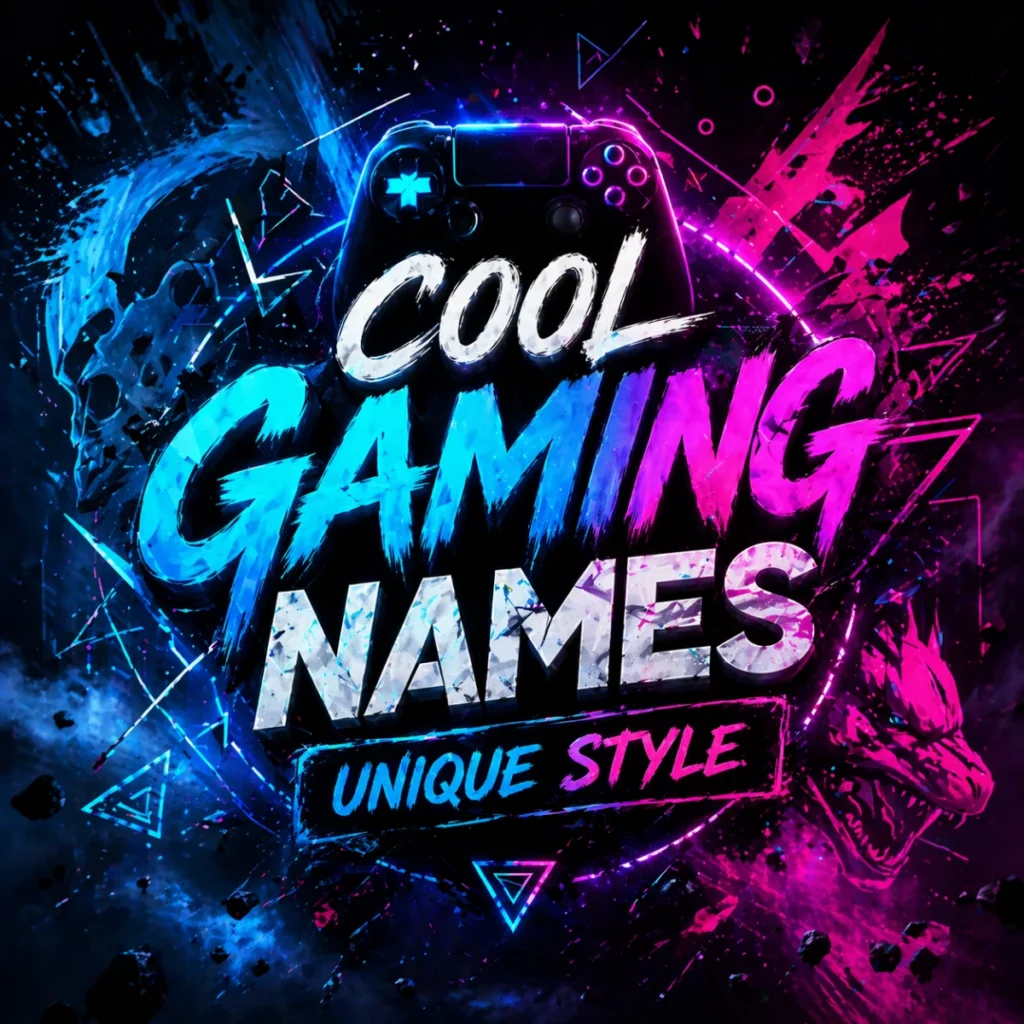 Cool Gaming Names Unique (Rare & Creative)