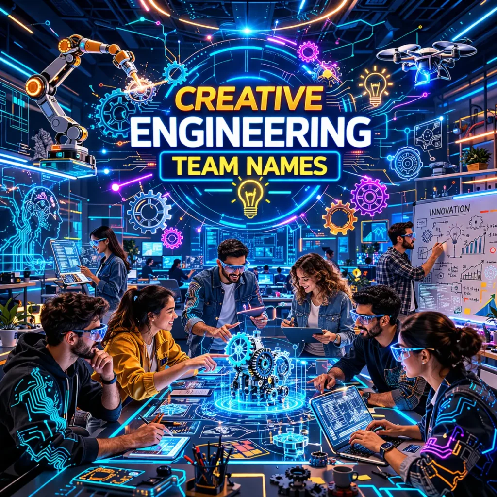 Creative Engineering Team Names