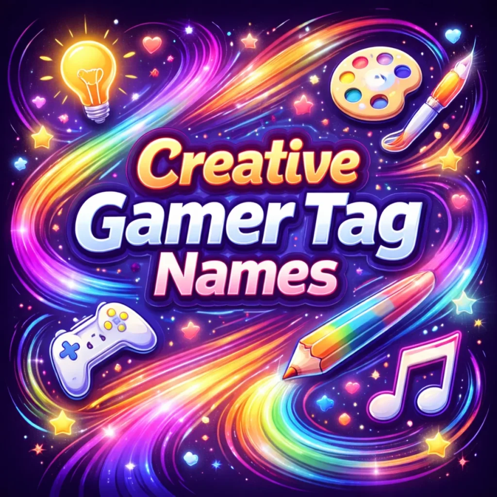 Creative Gamer Tag Names