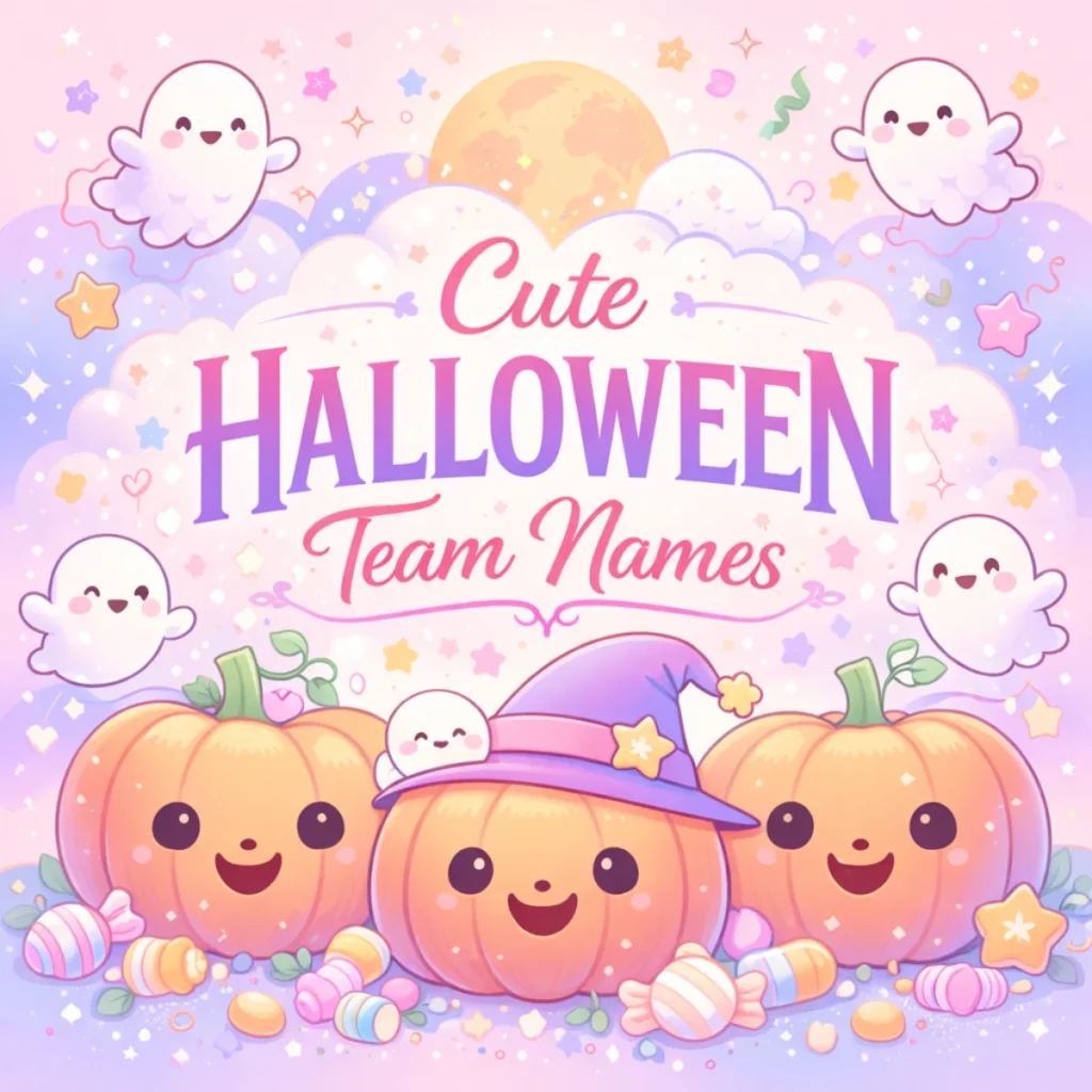 Cute Halloween Team Names