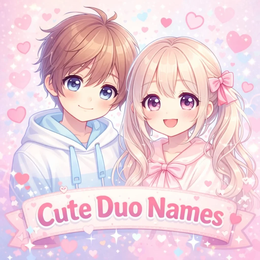 🌸 Best Duo Names Cute Edition