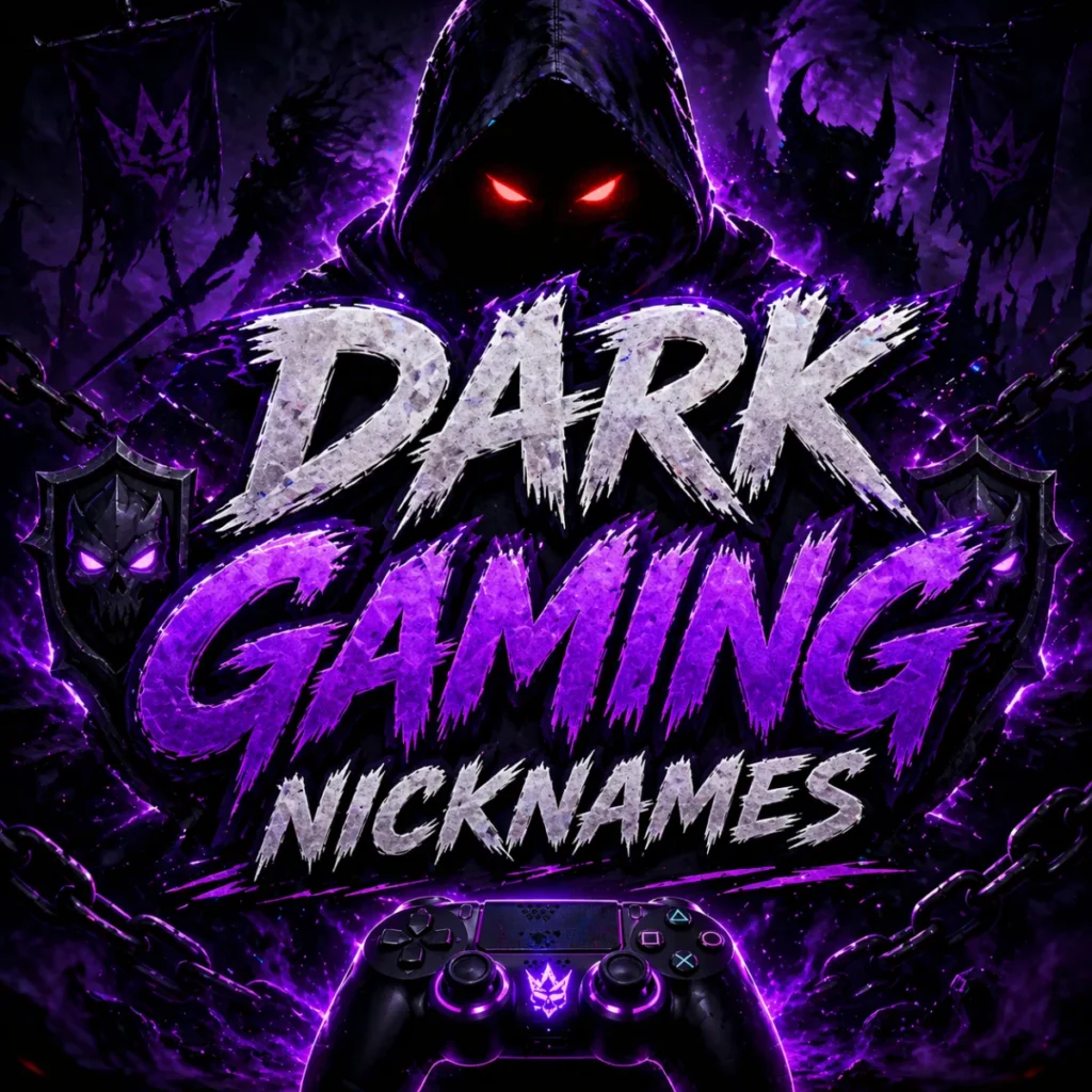 Dark Gaming Nicknames 
