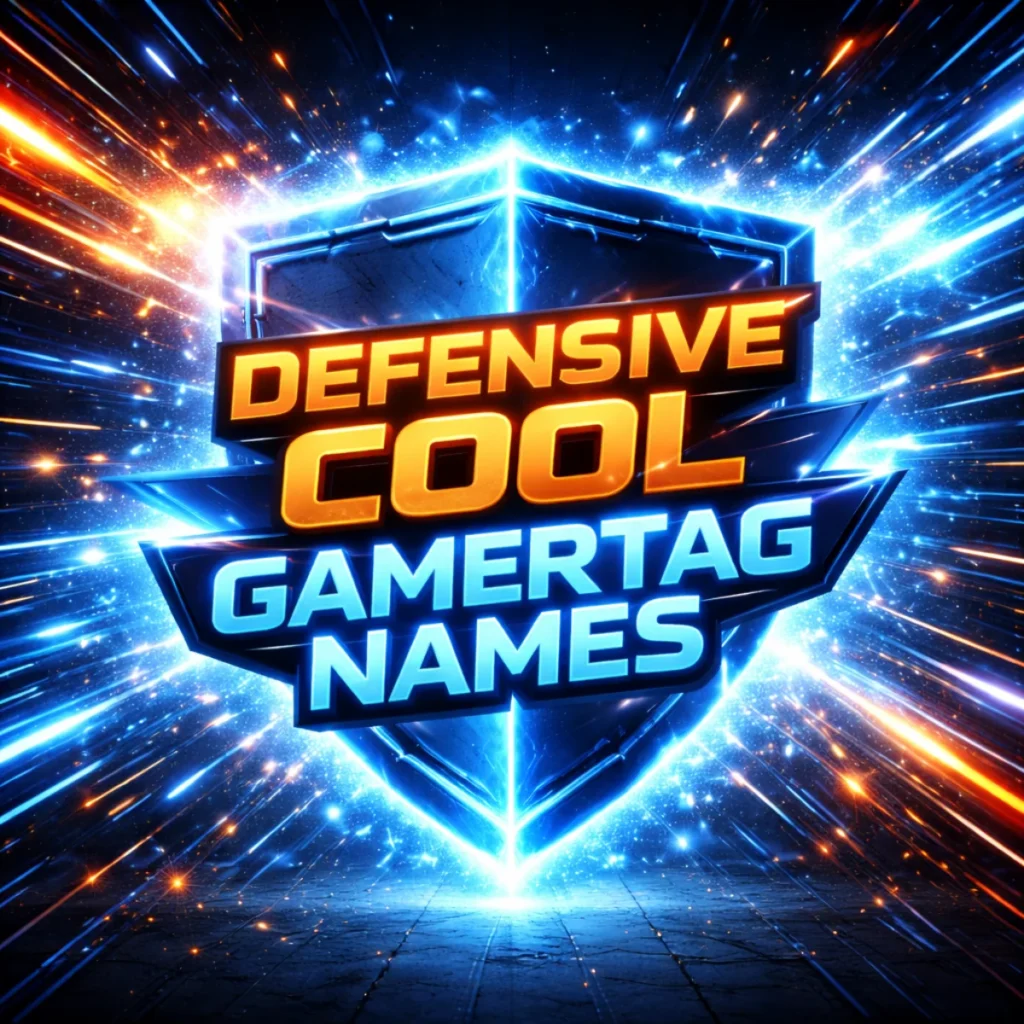 Defensive Cool Gamertag Names