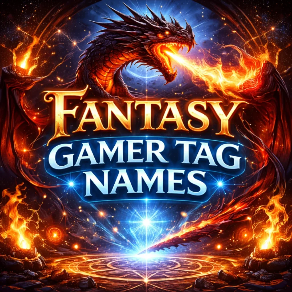 🐉 Fantasy Gamer Tag Names