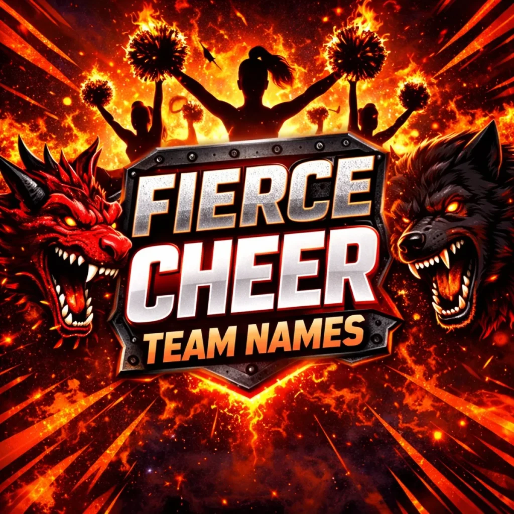 Fierce Cheer Team Names