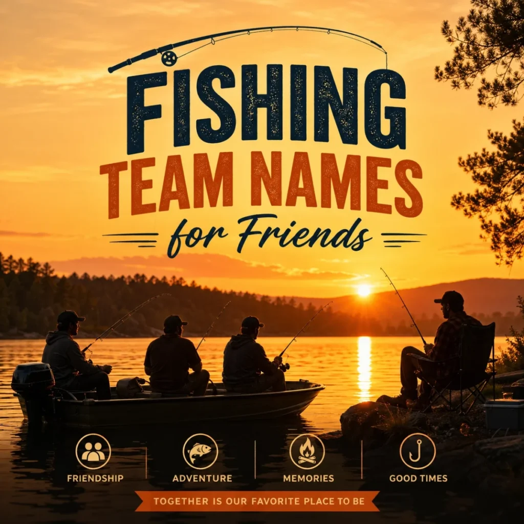Fishing Team Names for Friends