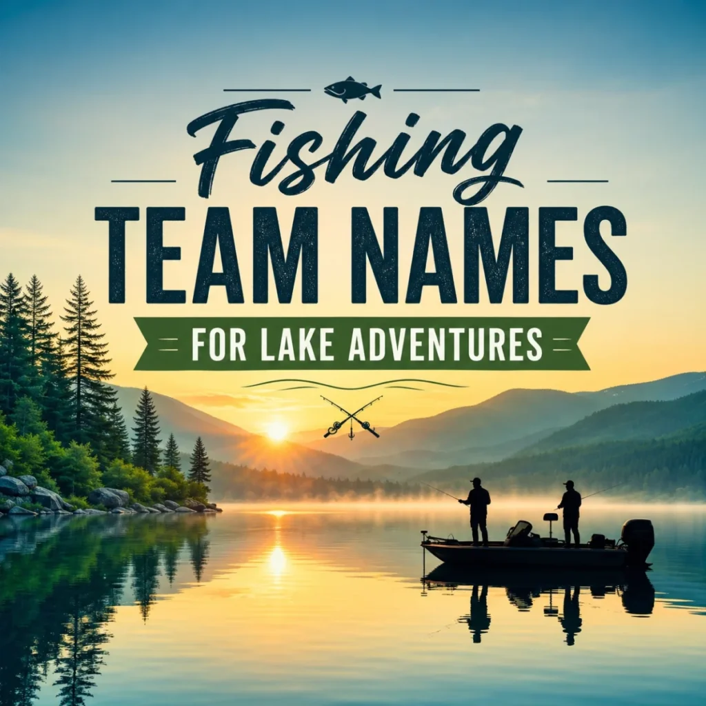 Fishing Team Names for Lake Adventures