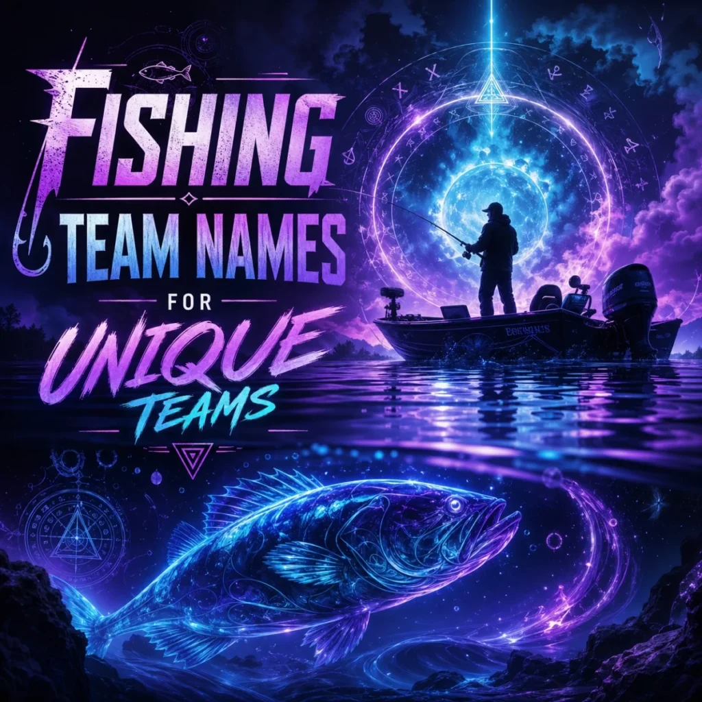 Fishing Team Names for Unique Teams