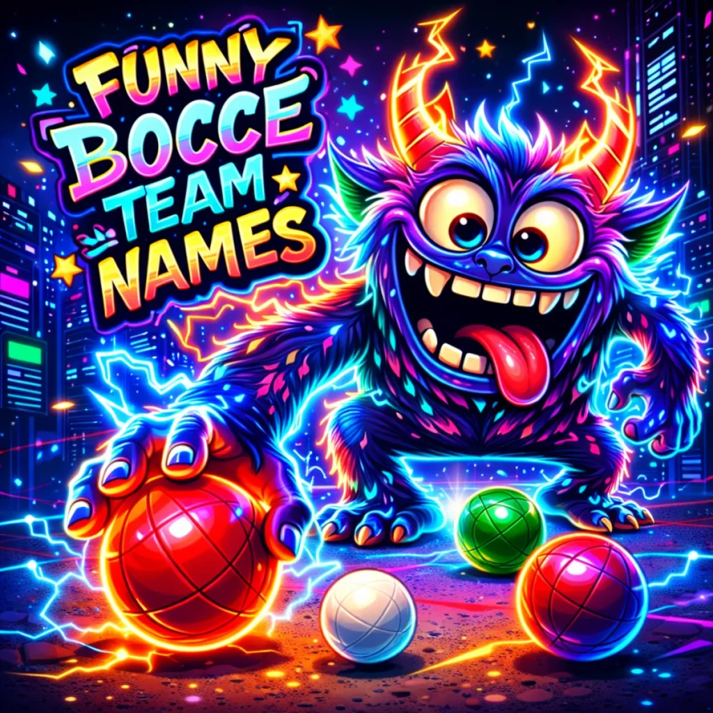 Funny Bocce Team Names 