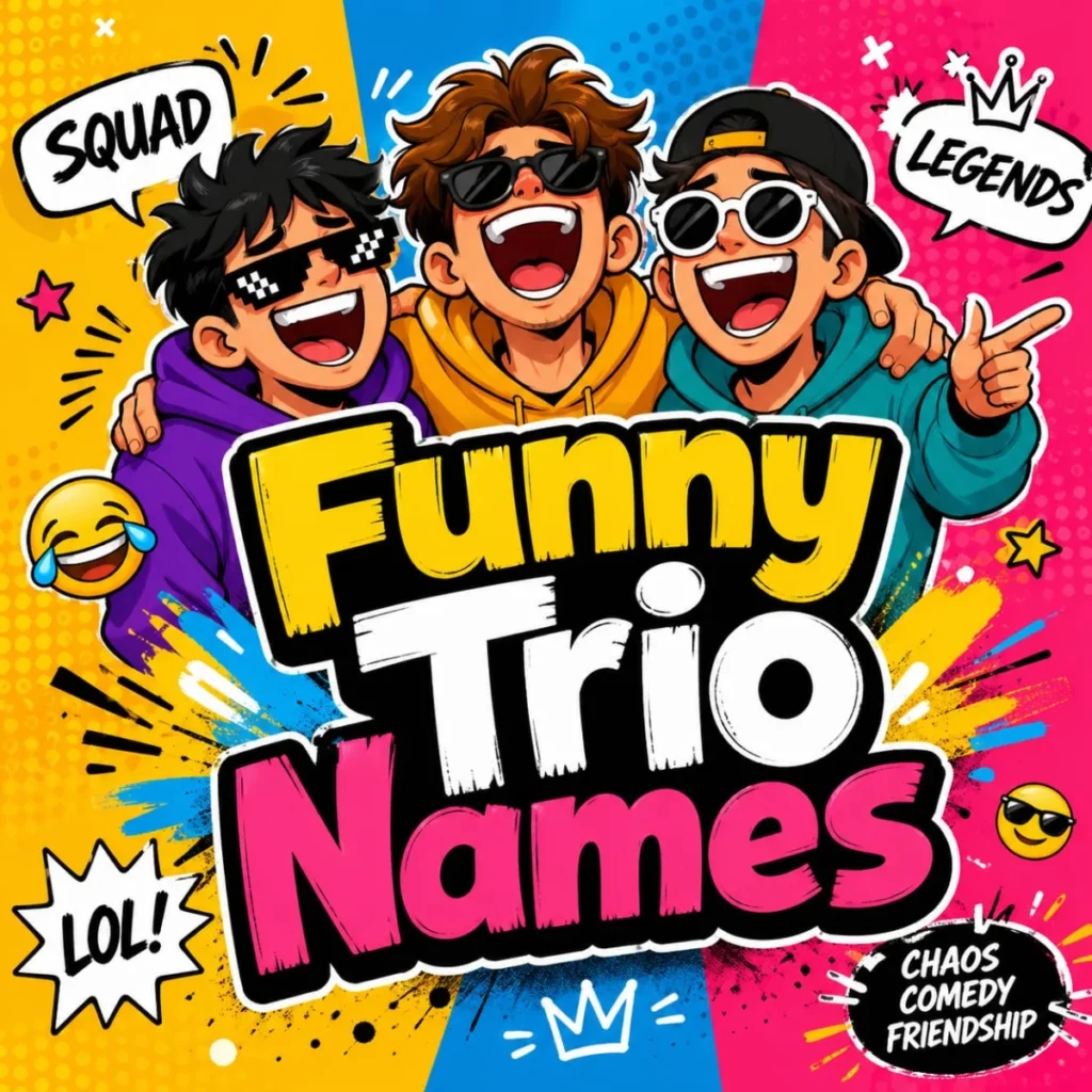  Best Nicknames for Groups of 3 Funny Trio Names