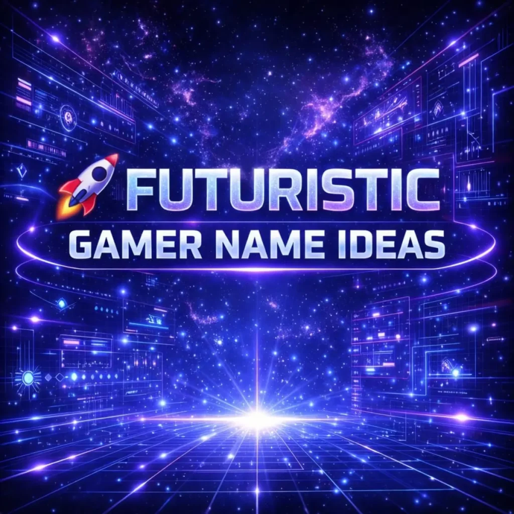 🚀 FUTURISTIC GAMER NAME IDEAS