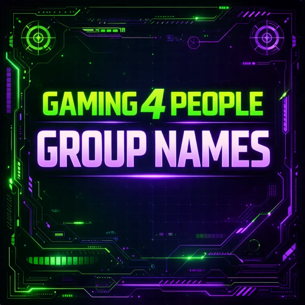 Gaming 4 People Group Names