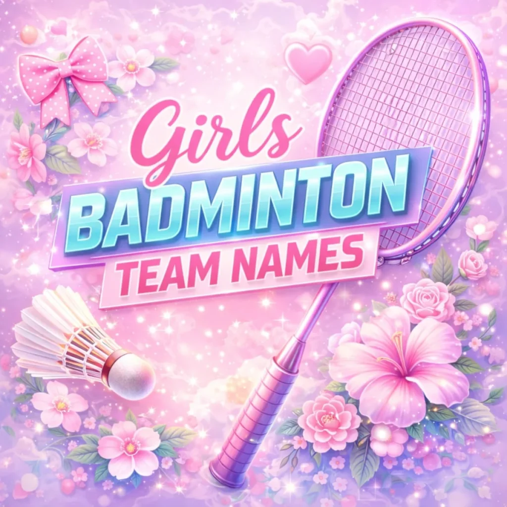 Girls Badminton Team Names