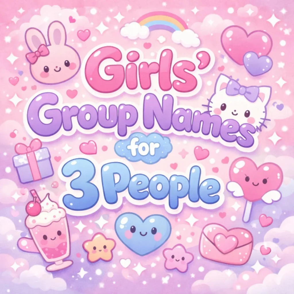 Girls’ Group Names for 3 People