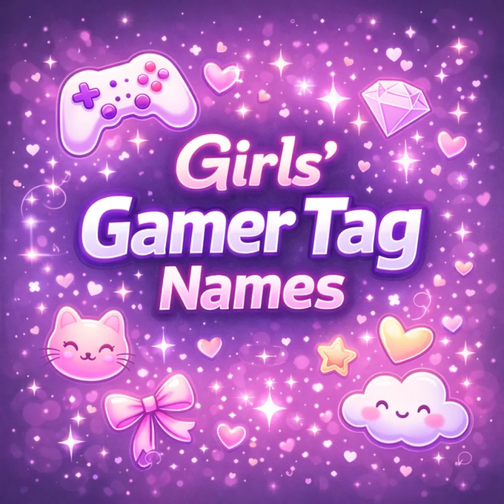 👧 Girls’ Gamer Tag Names