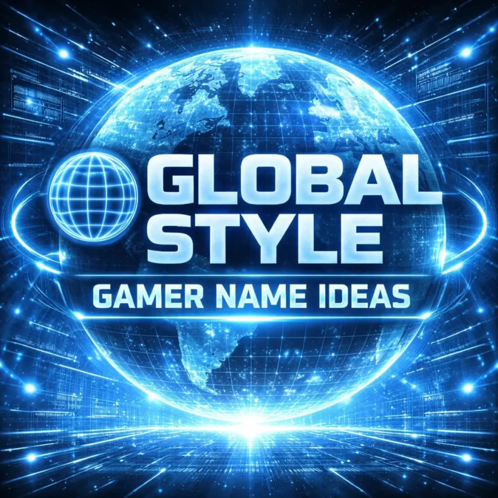 🌐 Global Style Gamer Name Ideas 