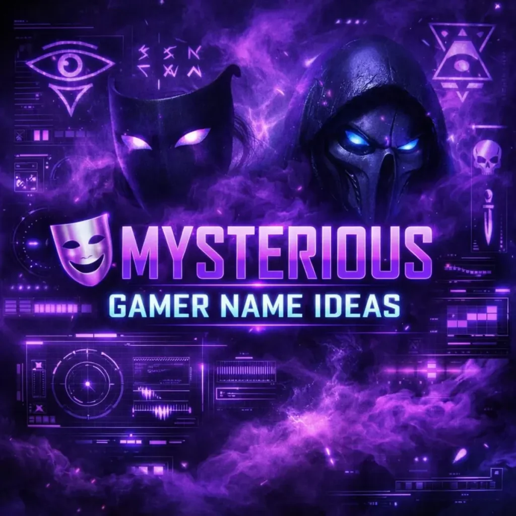 Mysterious Gamer Name Ideas 
