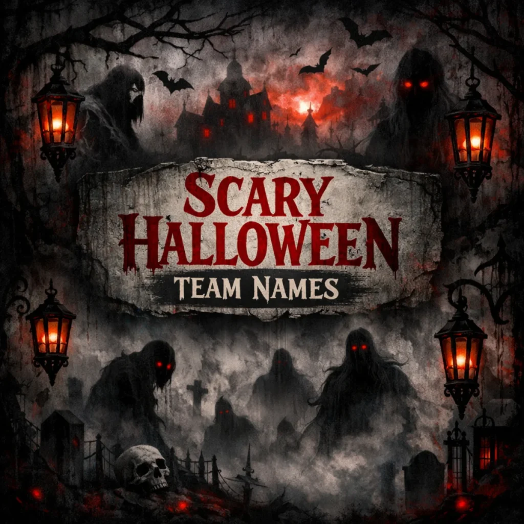 Scary Halloween Team Names