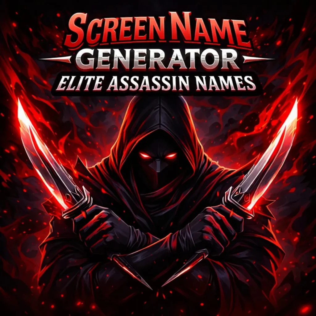 Screen Name Generator โ Elite Assassin Gamer Names