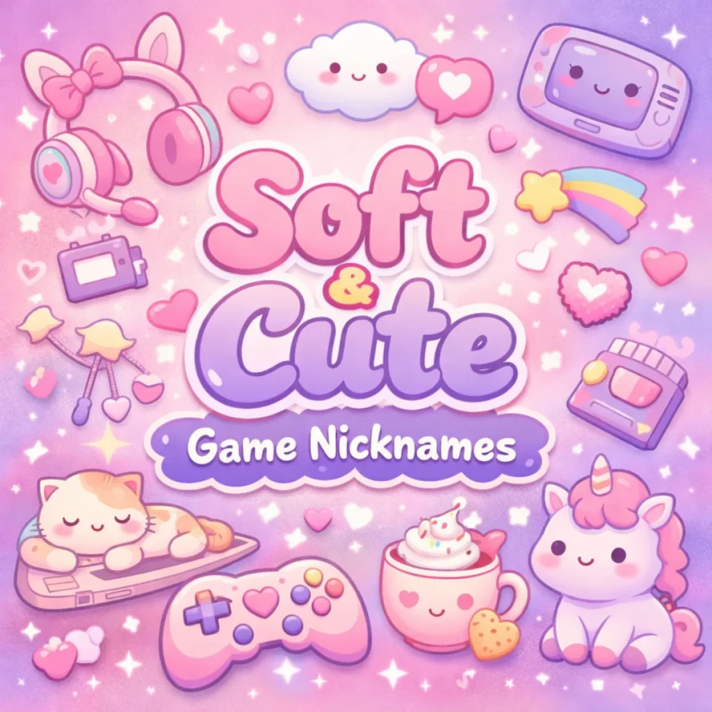 Soft & Cute Game Nicknames