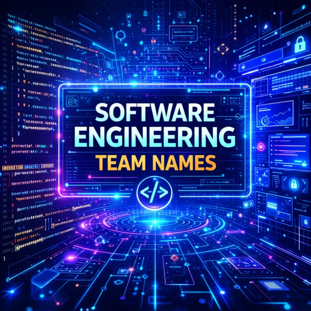 Software Engineering Team Names