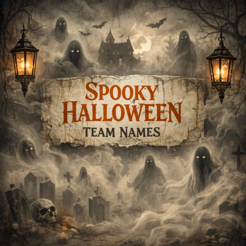 Spooky Halloween Team Names