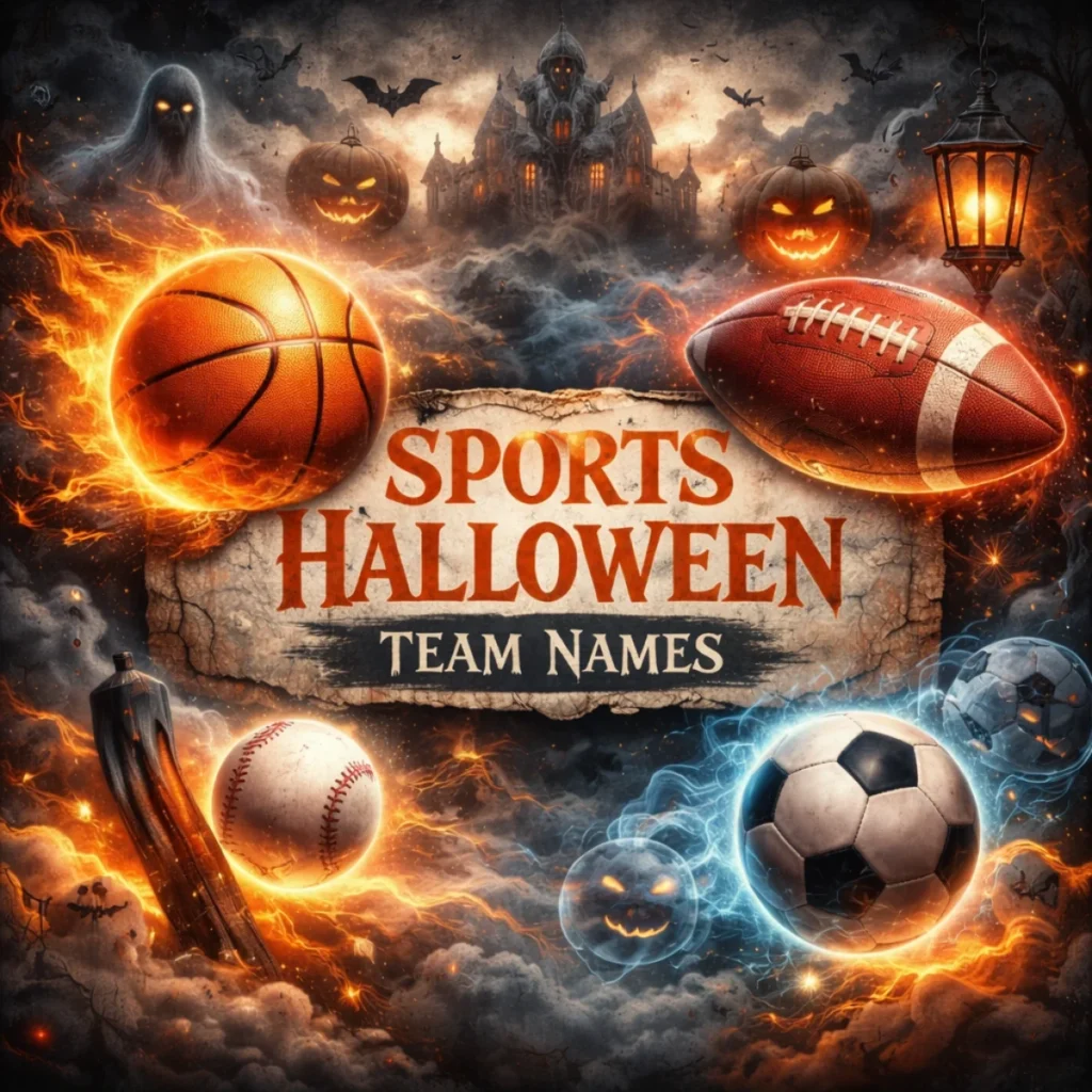 Sports-Themed Halloween Team Names