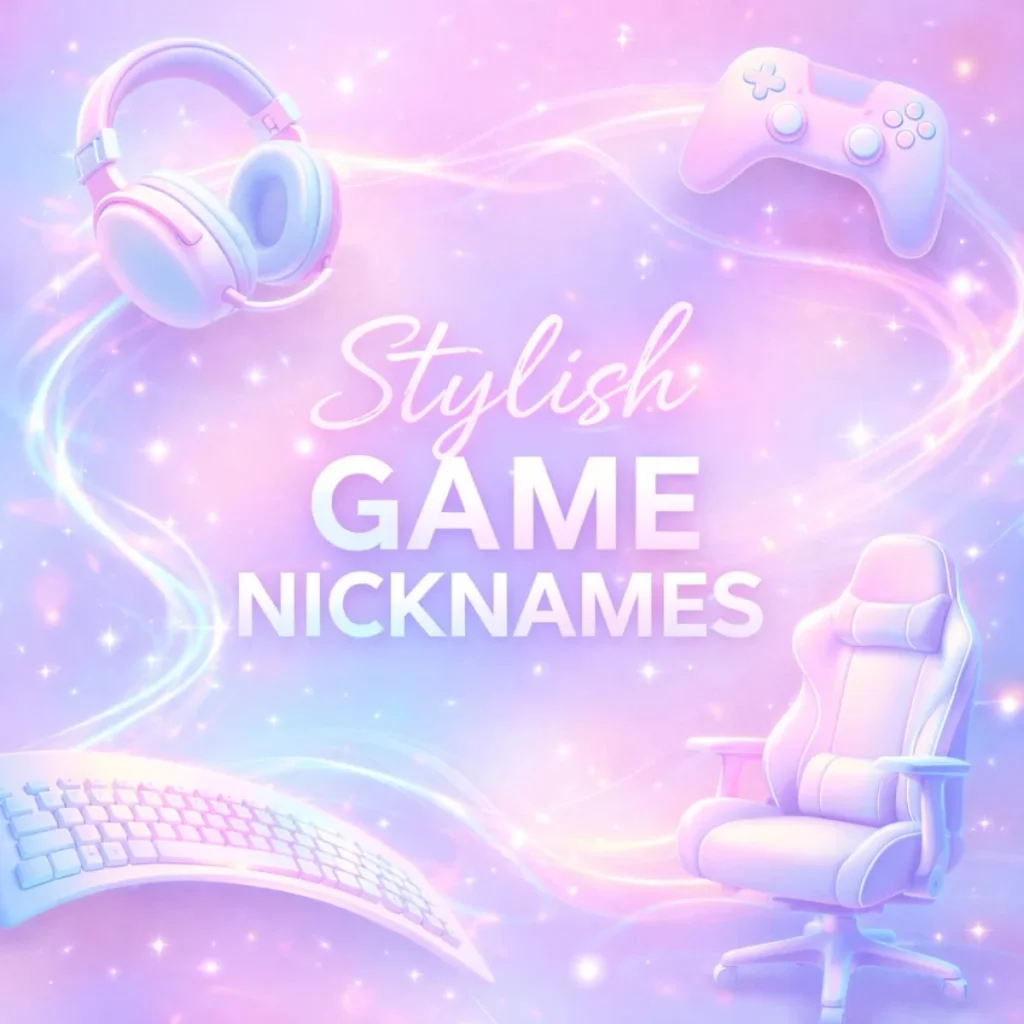 Stylish Game Nicknames