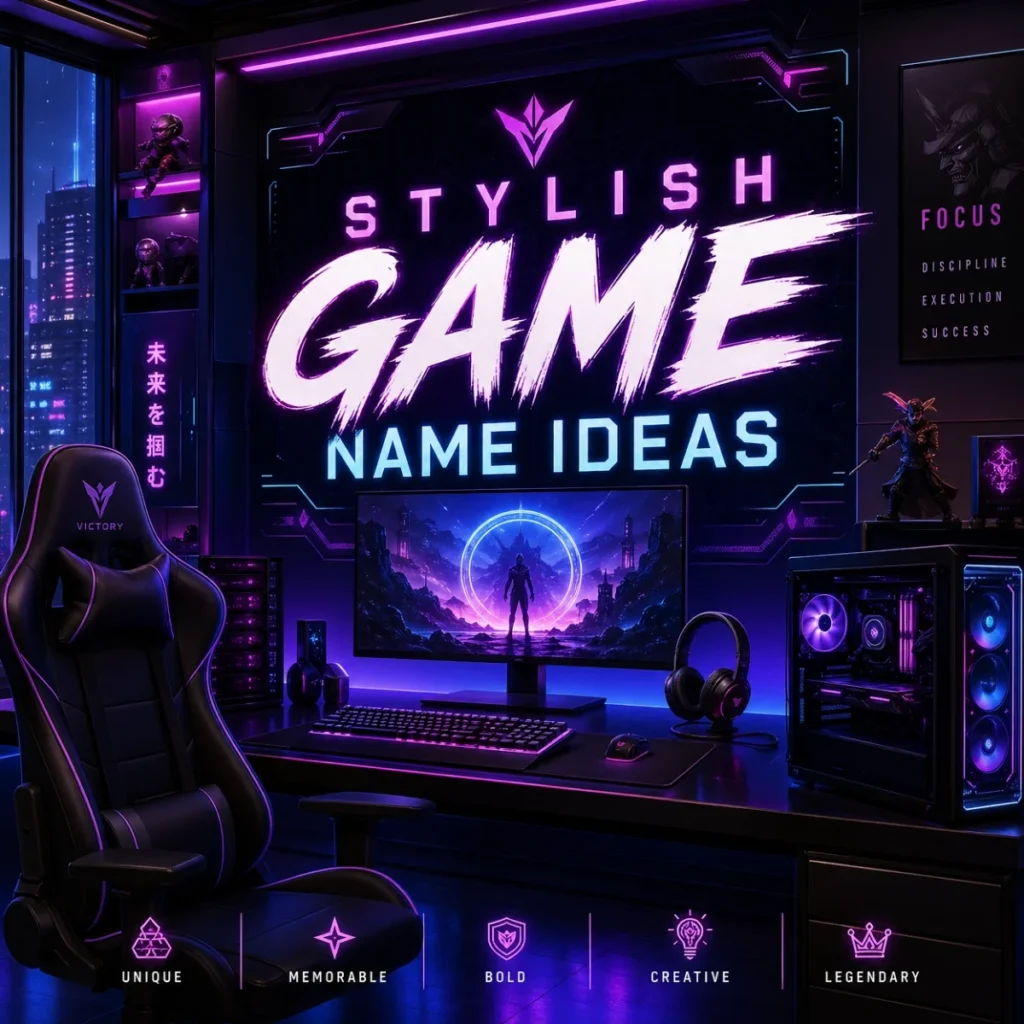 Stylish Game Name Ideas