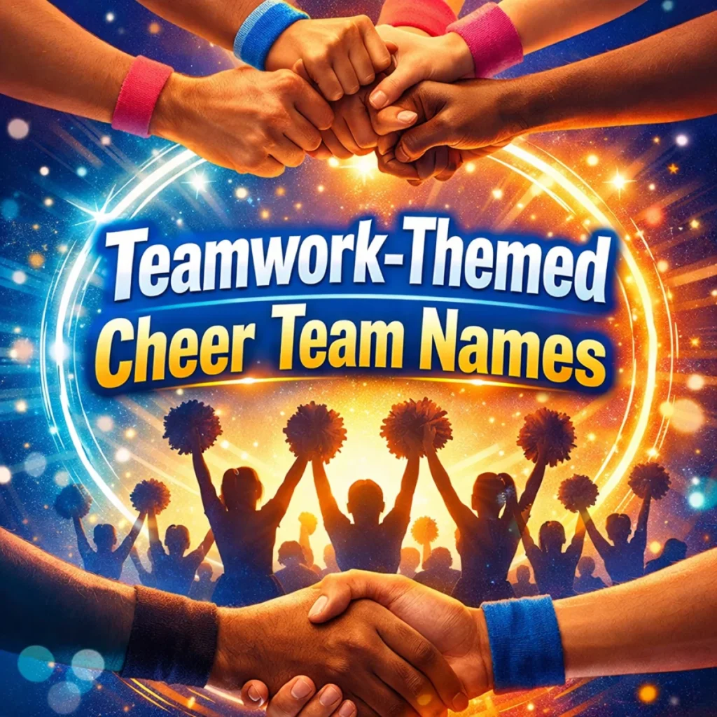 Teamwork-Themed Cheer Team Names