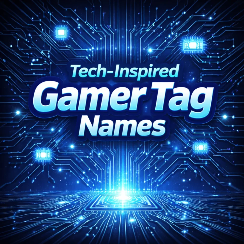 💻 Tech-Inspired Gamer Tag Names