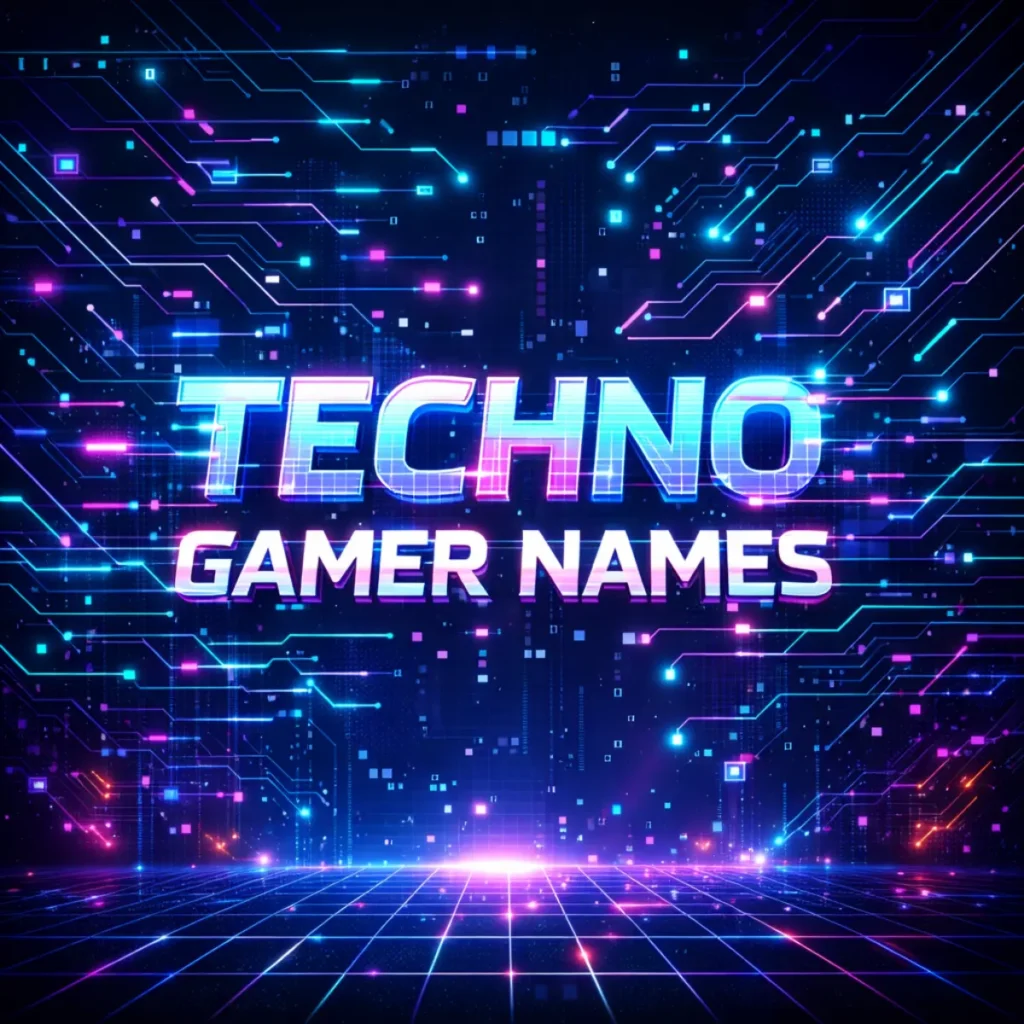 Best Gamer Names – Techno Style