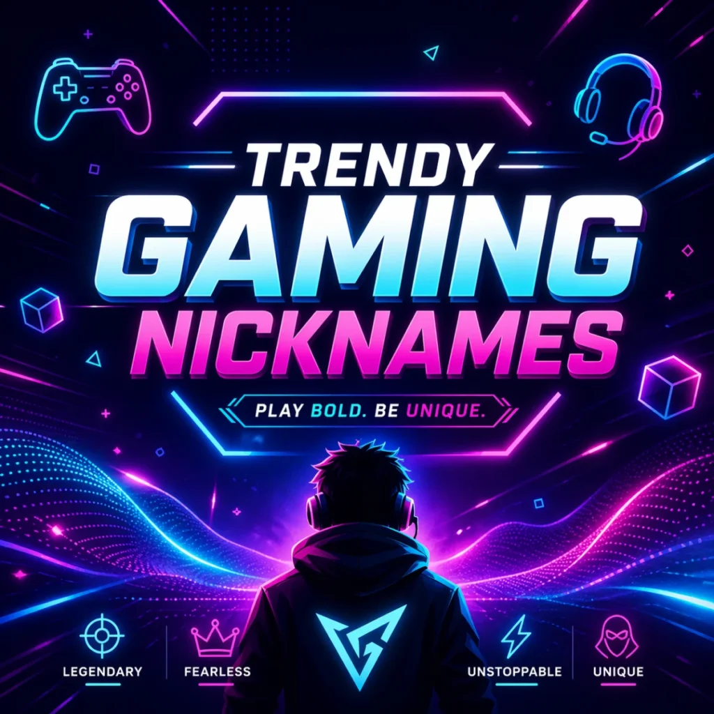 Trendy Gaming Nicknames