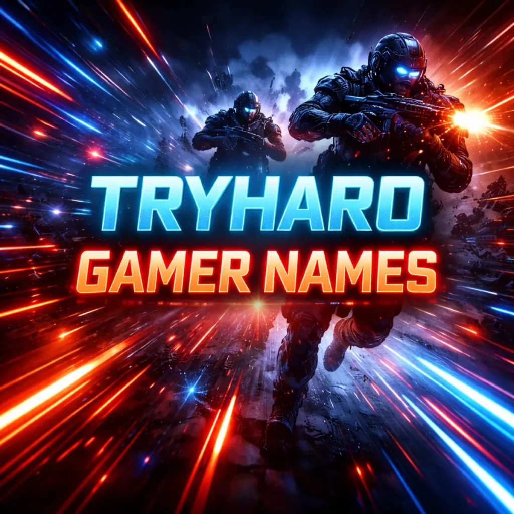 Best Gamer Names – Tryhard Edition