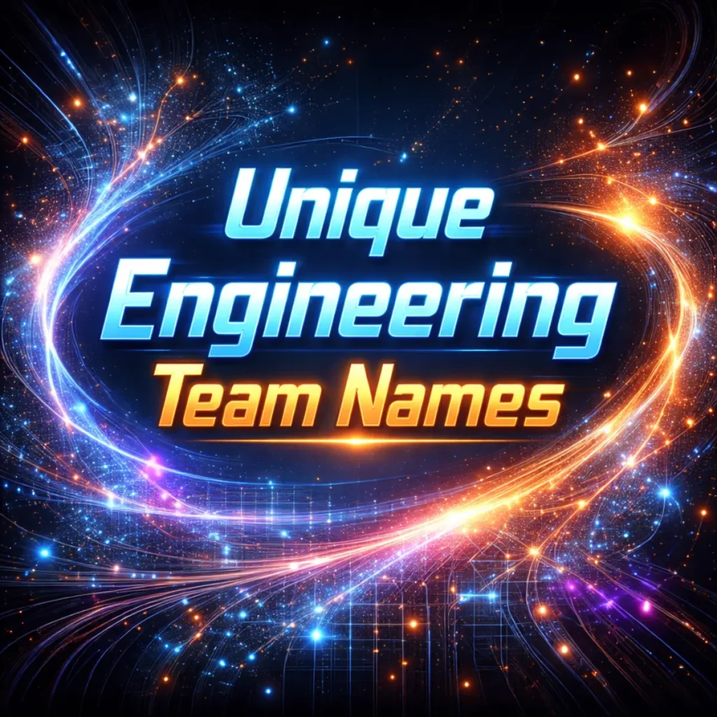 Unique Engineering Team Names