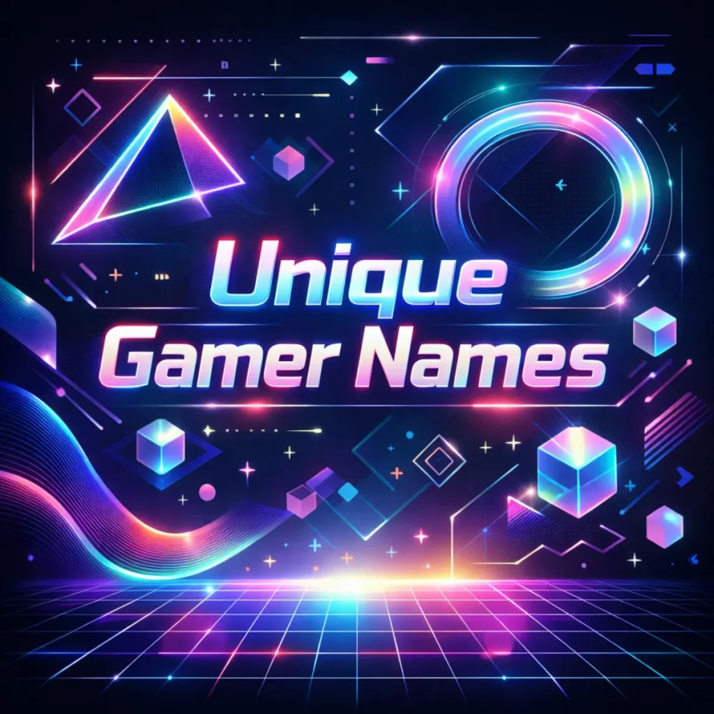 Best Gamer Names – Unique Edition
