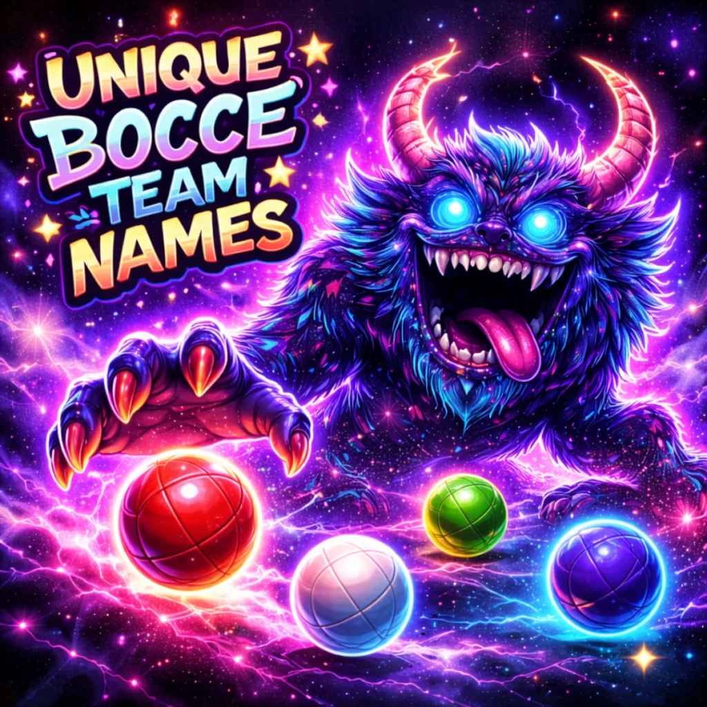 Unique Bocce Team Names