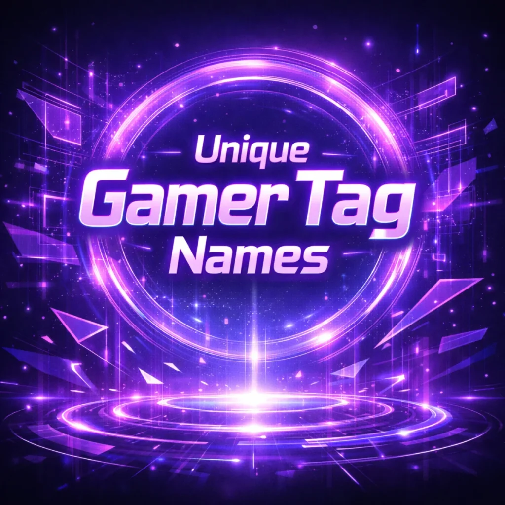  Unique Gamer Tag Names