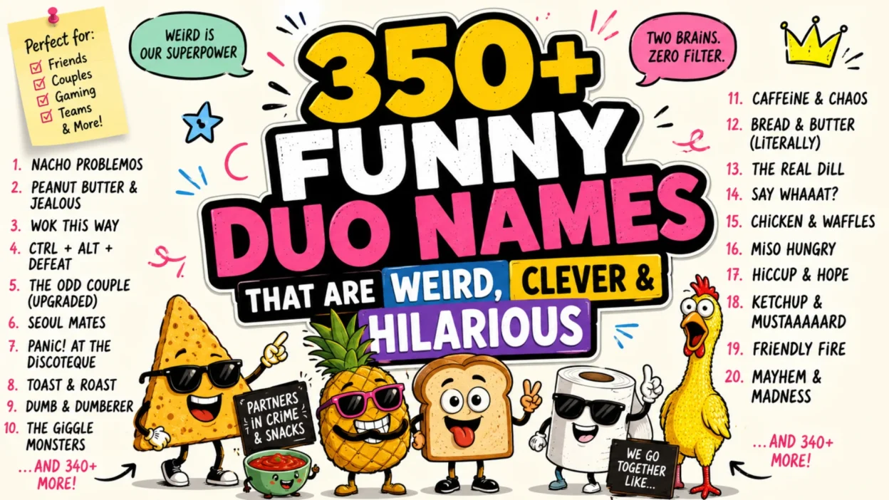 Funny Duo Names